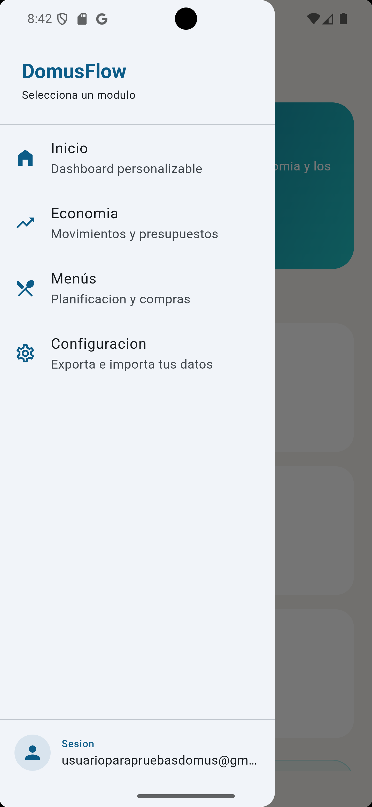 Detalle de movimiento